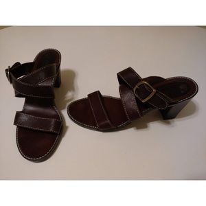 Nine West Leather Sandals